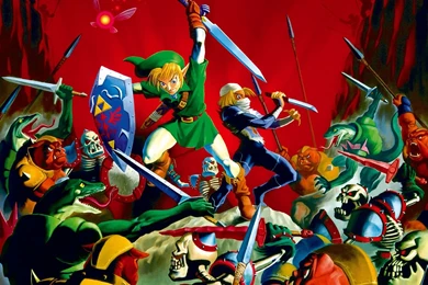 Legend Of Zelda Ocarina Of Time Poster Wallpapers   6275