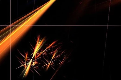 Pattern Black Orange