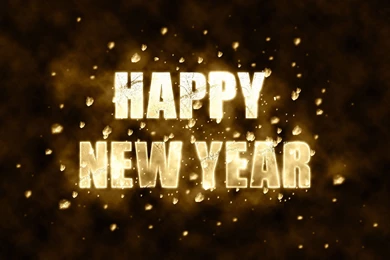 Happy New Year, Black Backgrounds Wallpapers And Images ...