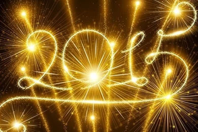 Happy New Year 2015 Fireworks HD Desktop Wallpapers : Widescreen ...