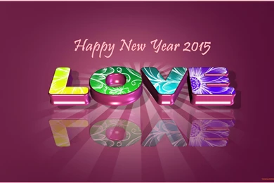 Gallery For   Happy New Year Love Wallpapers