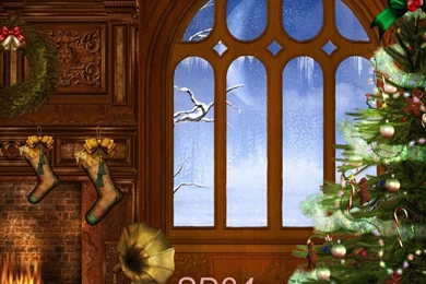 Free Shipping Digital Photography Backdrop Christmas Backgrounds ...