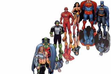 Justice League Then And Now   Comics Photography Desktop Wallpapers