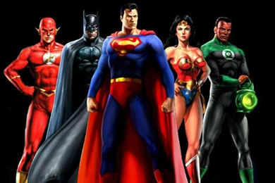 JUSTICE LEAGUE AMERICA WALLPAPER   (