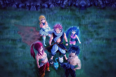 Fairy Tail Team HD Wallpapers