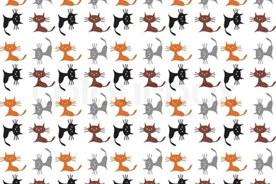 Seamless Backgrounds With Cats