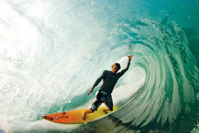 Surfing Ocean Waves Wallpapers