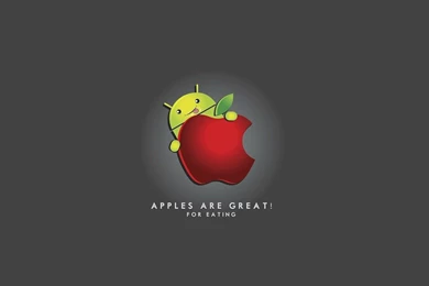 Apple: Android Apple Logo Funny Free Wallpapers For HD 16:9 High ...