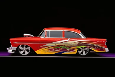 Cars: 1956 Custom Chevy Bel Air, Desktop Wallpapers Nr. 18406
