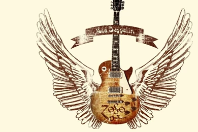 ZOSO Les Paul Wings Desing By MitchBaker13 On DeviantArt