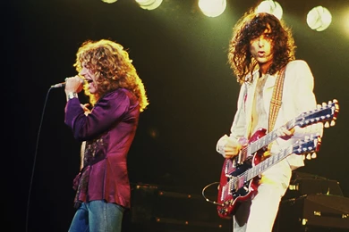 Led Zeppelin Jimmy Page Robert Plan Zoso With