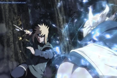 Naruto Shippuden Minato Namikaze Raikage Yellow Flash Desktop ...