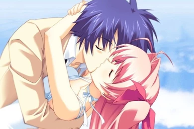 Takumi Y Rimi   Chaos;Head Wallpapers