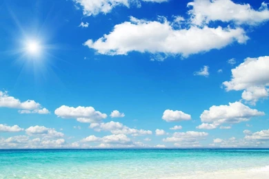 Beach Blue Sky Wallpapers