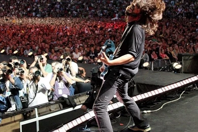 Download Wallpapers 1024x1024 Foo Fighters, Scene, Stadium, Concert ...