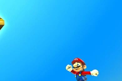 Download Super Mario Galaxy Curiosity Wallpapers For IPad