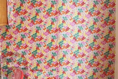 How To Hang Fabric As Wallpapers — Apartment Therapy Tutorials ...