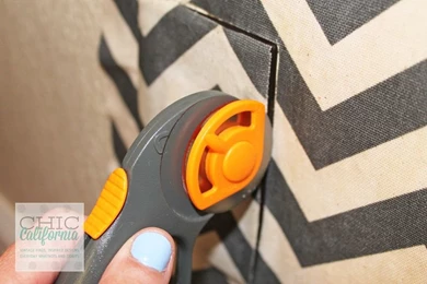 Starch + Fabric = (Removable) Faux Wallpaper! Fun Cheap Or Free