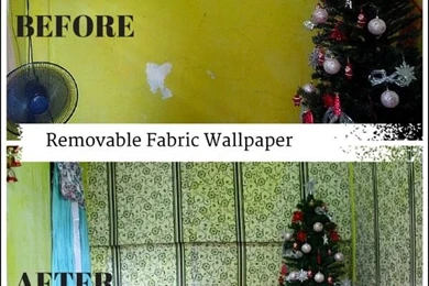 Removable Fabric Wallpapers