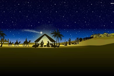 Nativity Scene Wallpapers   Holiday Wallpapers