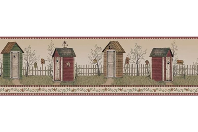 Outhouse   Wallpapers & Border