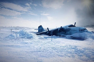 Airplane Plane Snow Crash Accident Winter Dark Horror Plane Free ...