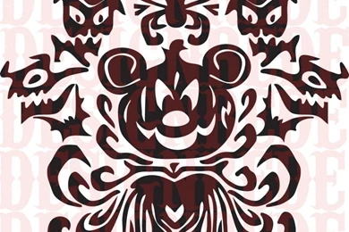 Haunted Mansion Wallpapers Design With A Mickey Mouse By DesignRede