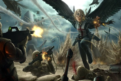 Angel Warrior Computer Wallpapers, Desktop Backgrounds