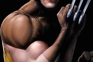 Wolverine With Claws Out iPhone 5 Wallpapers (640x1136)