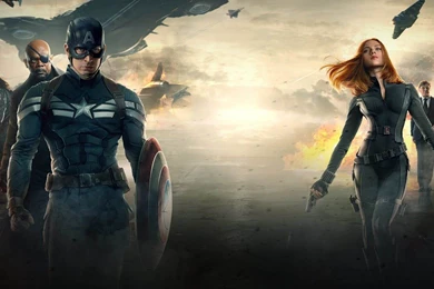 Captain America The Winter Soldier Winter Soldier Nick Fury ...