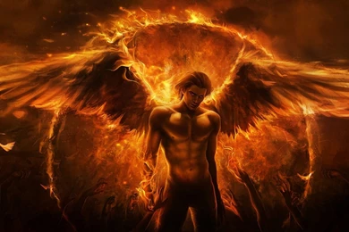 Fire Angel Computer Wallpapers, Desktop Backgrounds