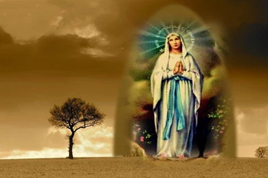 VIRGIN MARY WALLPAPER   (