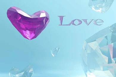 3D Love Crystal Hd Wallpapers For Romantic Love Free Download ...