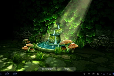 Android Wallpapers Review: Celtic Garden HD