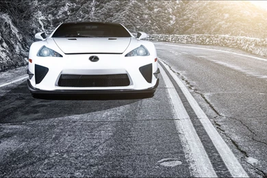 2013 Lexus LFA Nurburgring Edition White Static Front Wallpapers ...