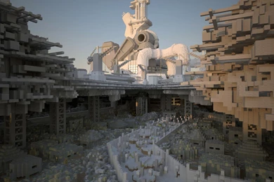 Minecraft Midgar Sector 06 Slums By Killerx20 On DeviantArt