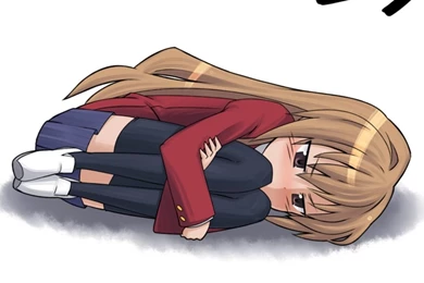 Download Wallpapers 1366x768 Toradora, Aisaka Taiga, Girl, Grief ...