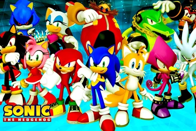 Sonic The Hedgehog And Friends Wallpapers By SonicTheHedgehogBG On ...