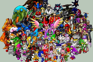 Gallery For   Sonic The Hedgehog Characters List With Pictures