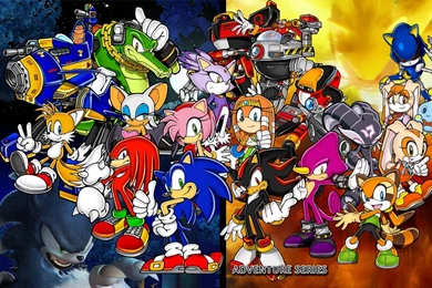 Sonic Adventure Wallpapers Toon By Crash36 On DeviantArt