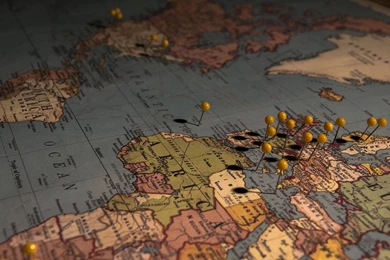 World Map With Pins Wallpapers 4686 1920x1080   UMad.com