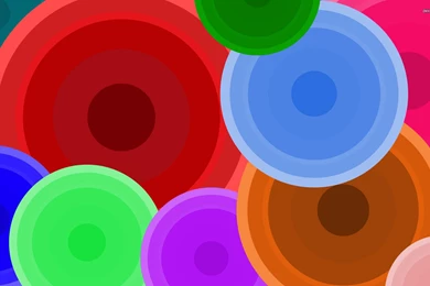 Colored Circles Wallpapers   Vector Wallpapers