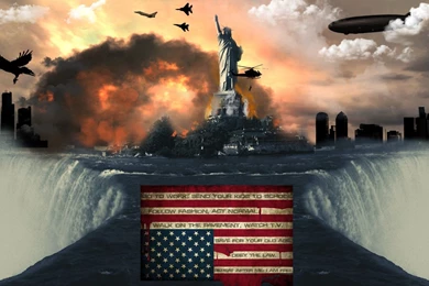 Pictures Of American Eagle And Flag