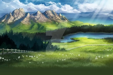 Mountain Backgrounds By Aomori On DeviantArt
