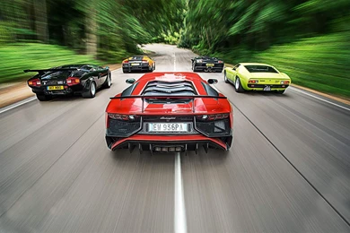 World Fastest Car Lamborghini Red Wallpapers   Artistic Wallpapers