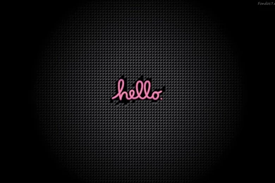 Hello Blacl Backgrounds Wallpapers By BillGate