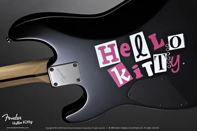 Hello Kitty Pink And Black Love Wallpapers For Mac