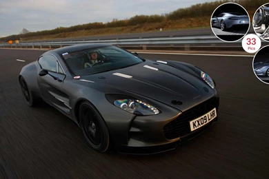 Aston Martin One 77   Front Right Quarter View