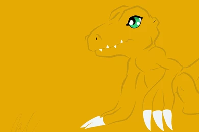 Minimalist Agumon By Seracfrost On DeviantArt