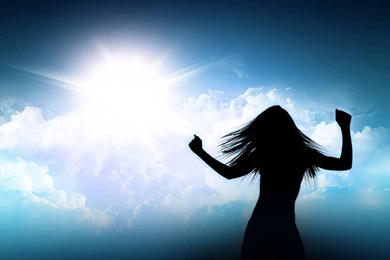 Girls Sunshine Wallpapers   (